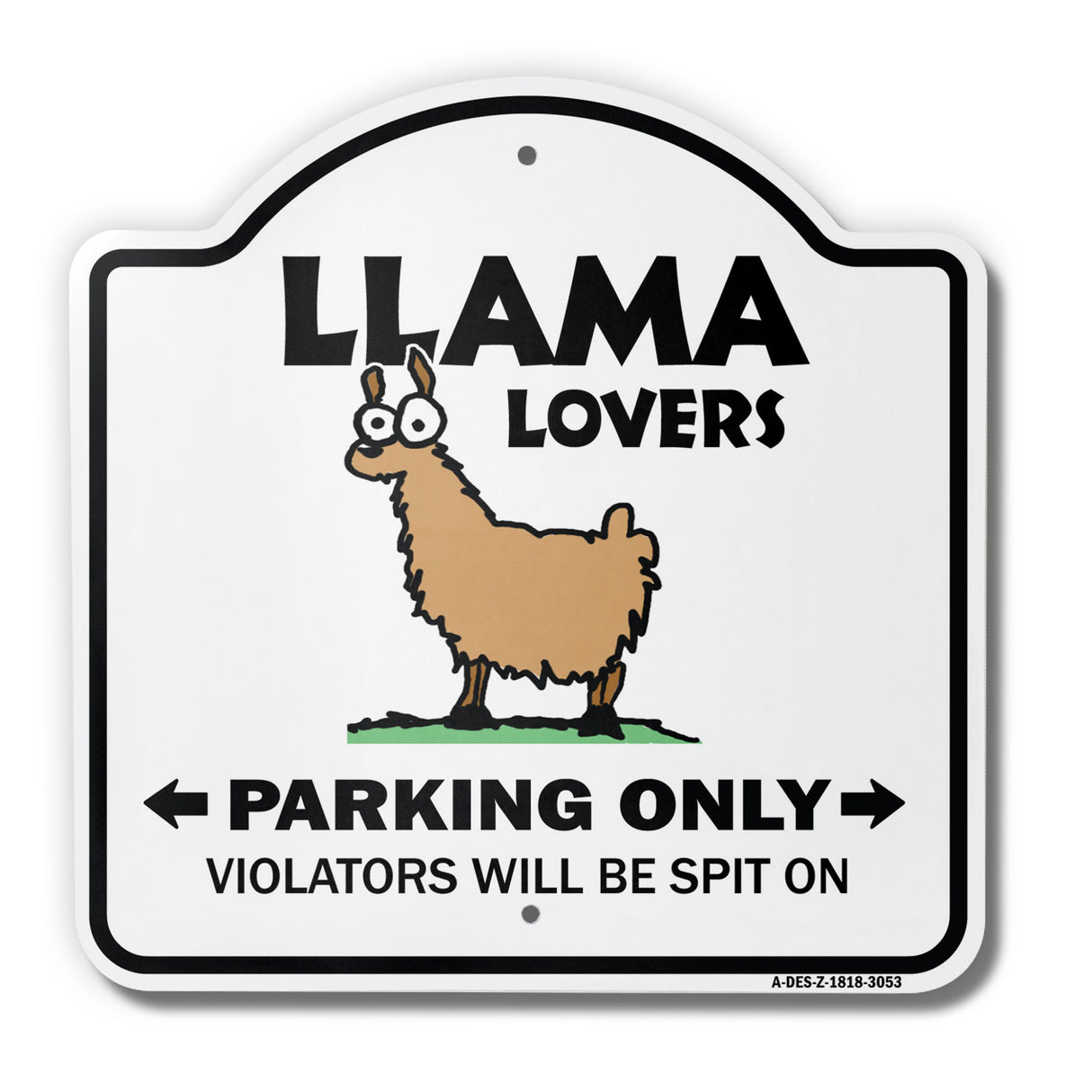 Llama Lovers Parking