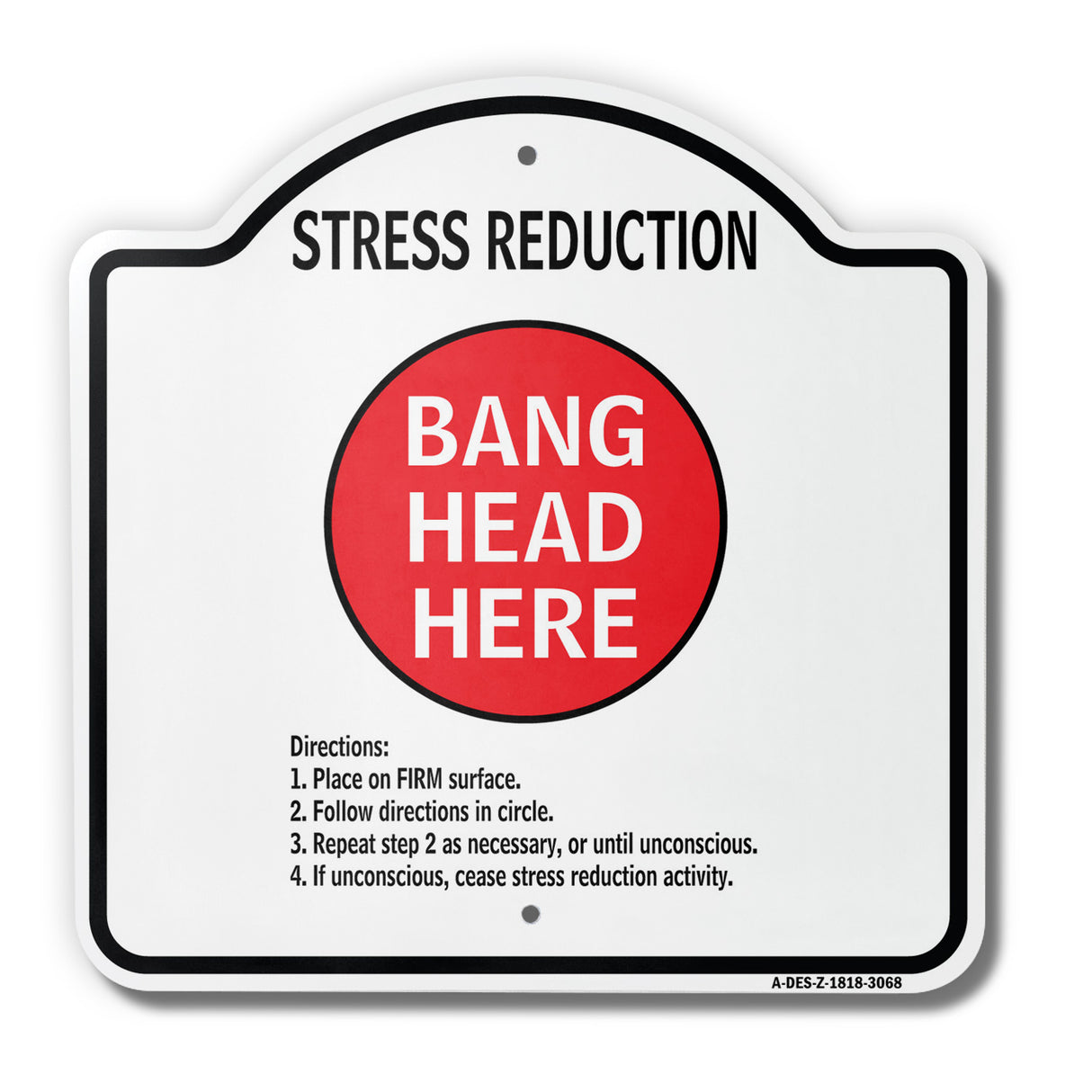 Stress Reduction Bang Head Here