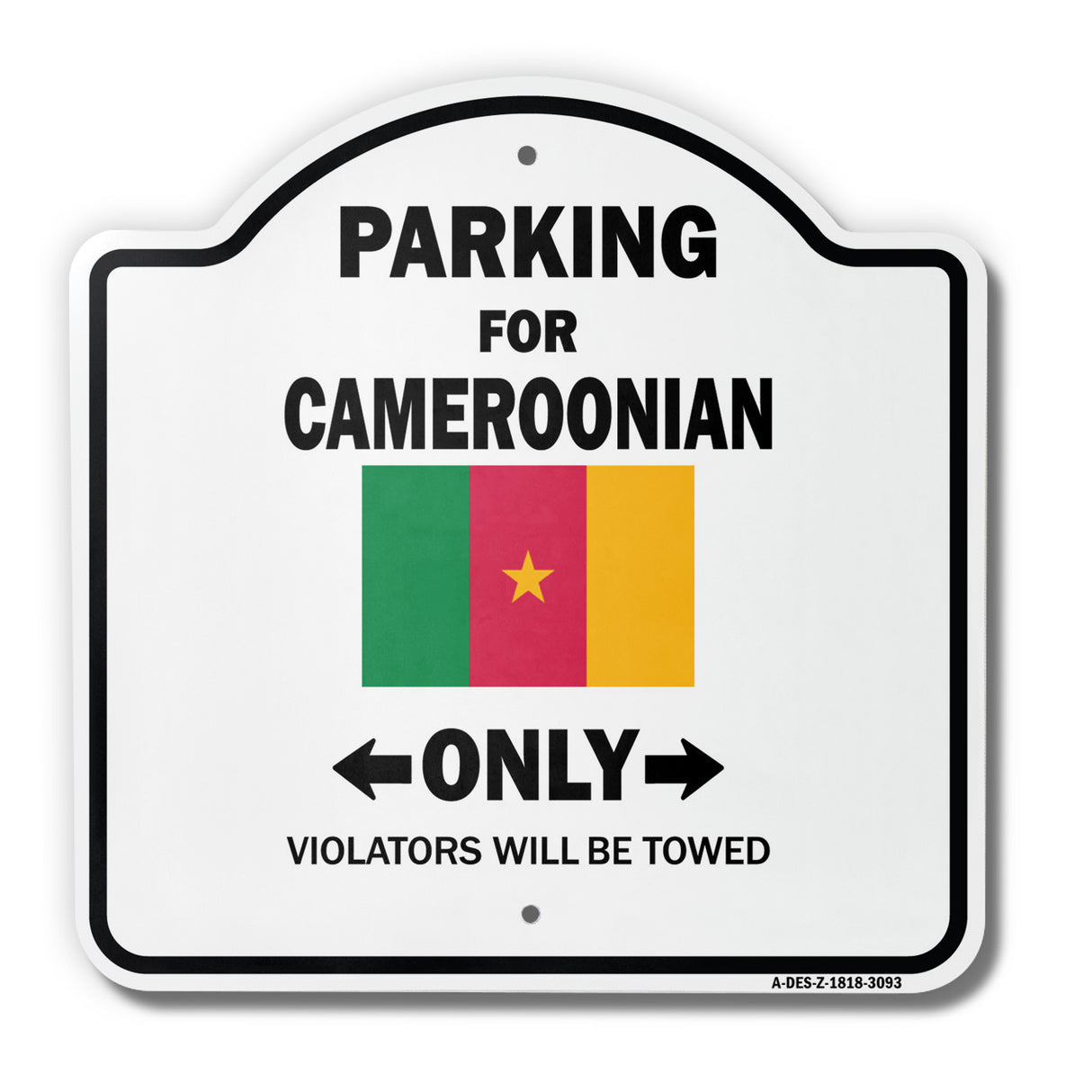 Parking For Cameroonian Only