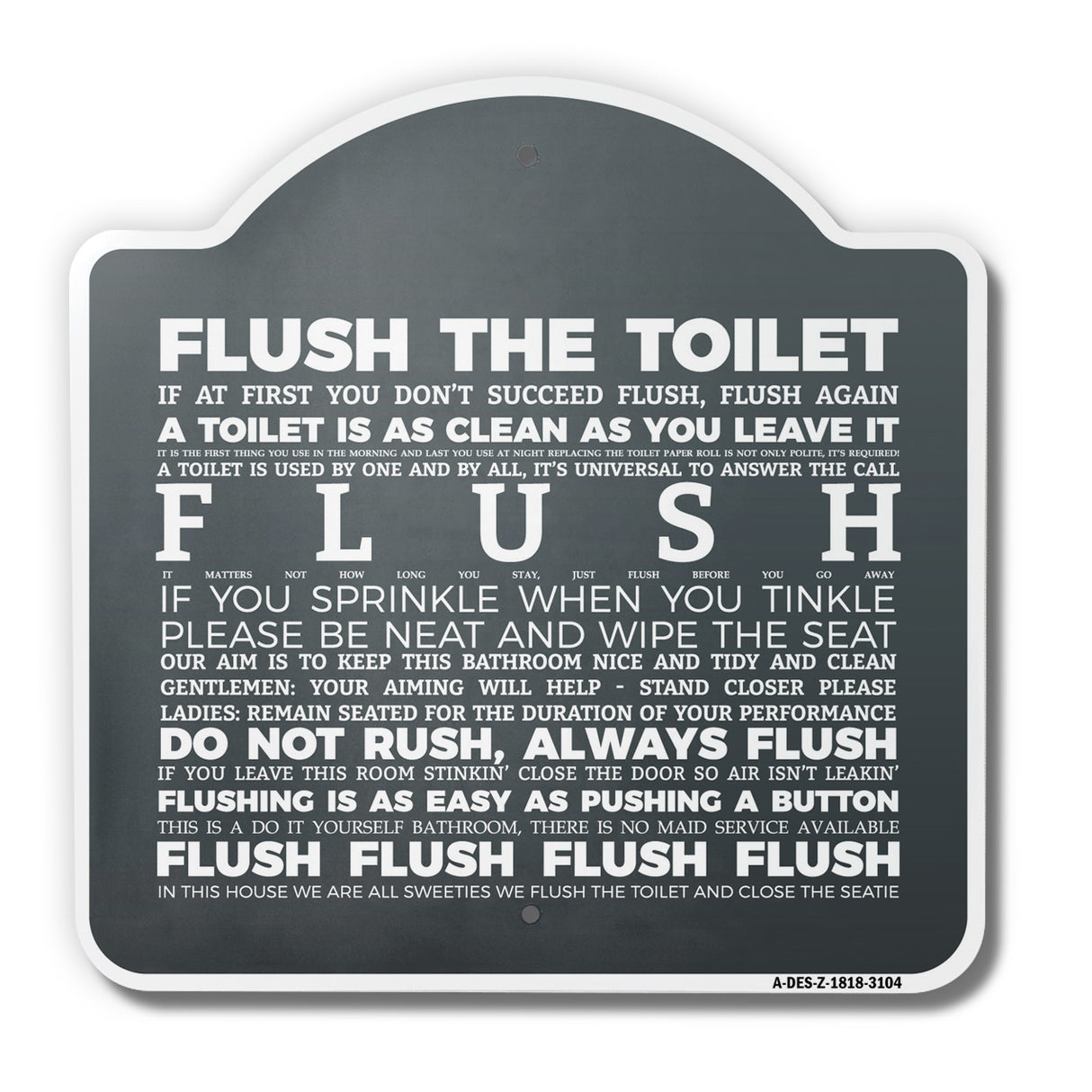 Flush The Toilet