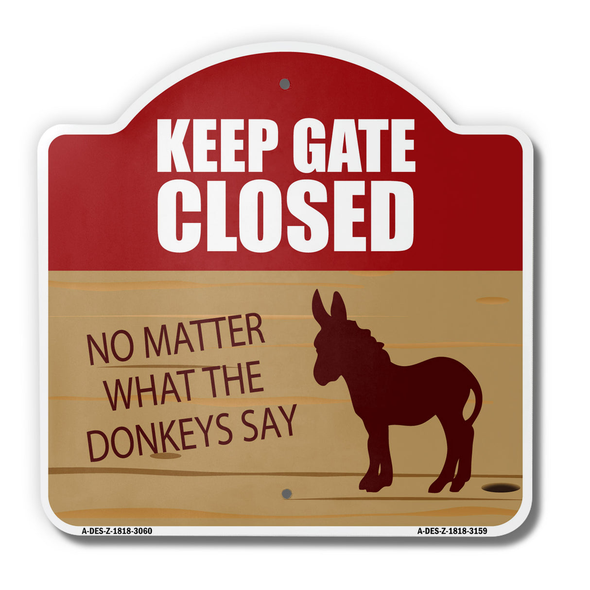 Keep Gate Closed Donkey