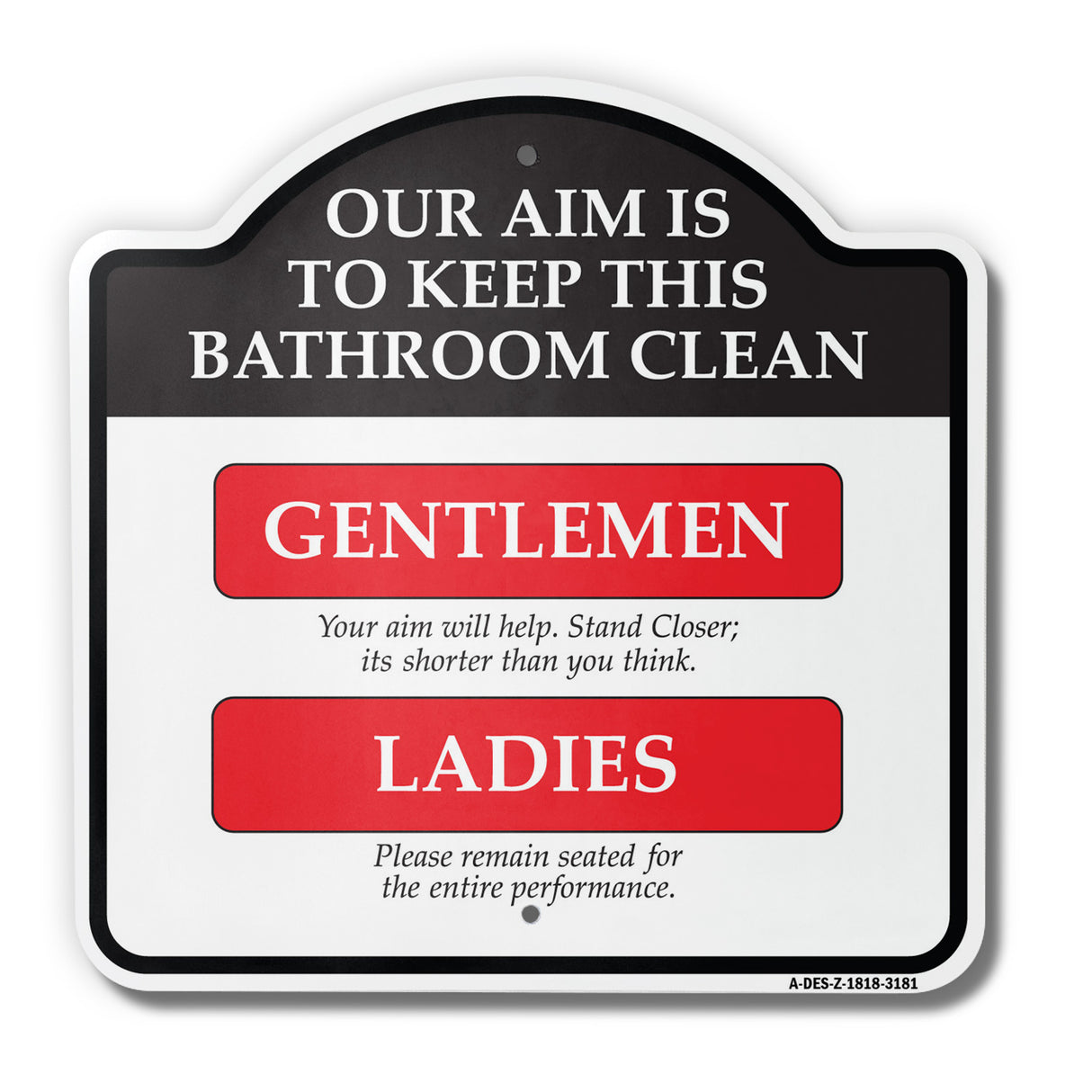 Our Aim Is To Keep This Bathroom Clean