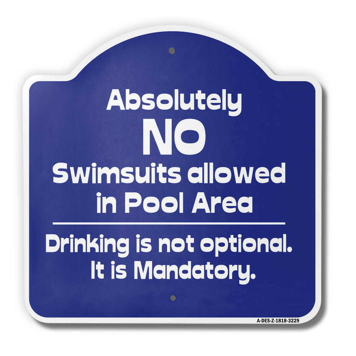 Absolutely No Swimsuits Drinking Is Not Optional Parking