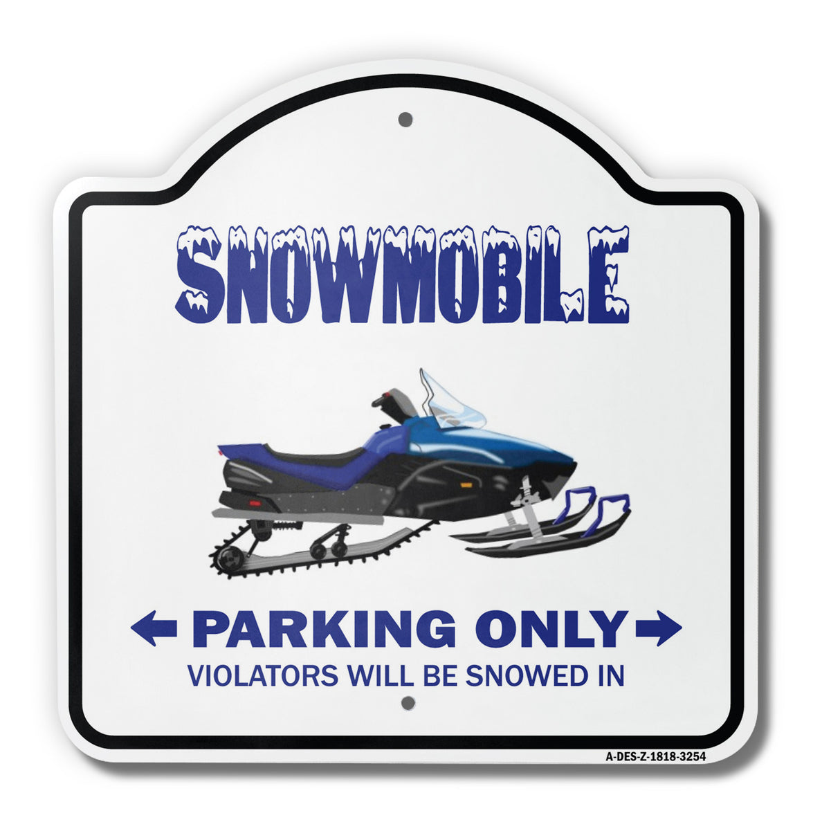 Snowmobile Parking