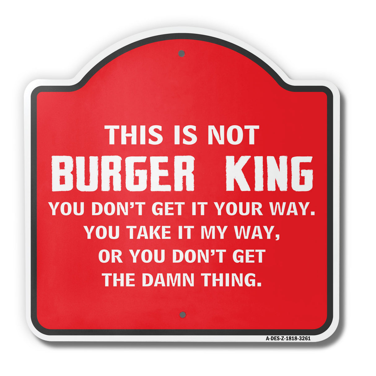 This Is Not Burger King