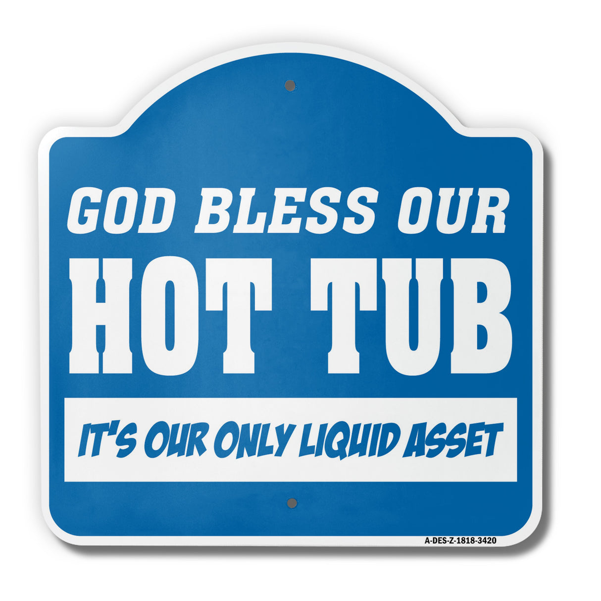God Bless Our Hot Tub