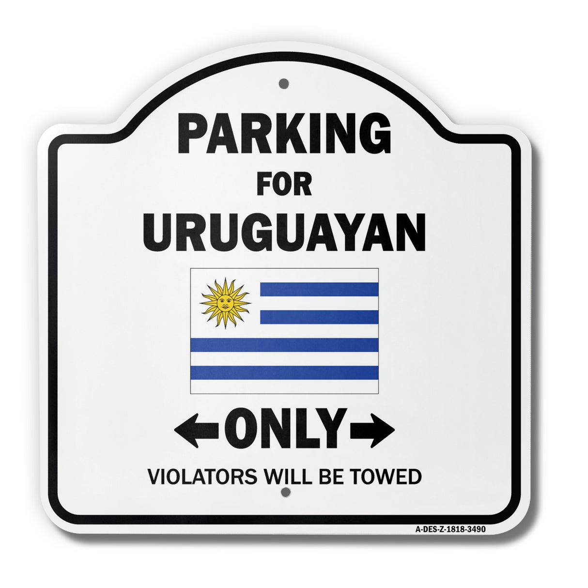 Parking For Uruguayan Only