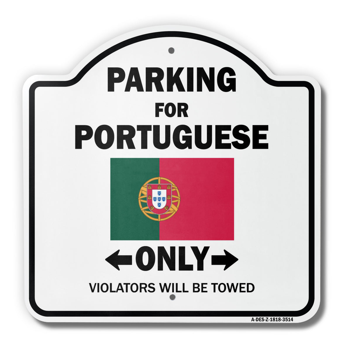 Parking For Portuguese Only