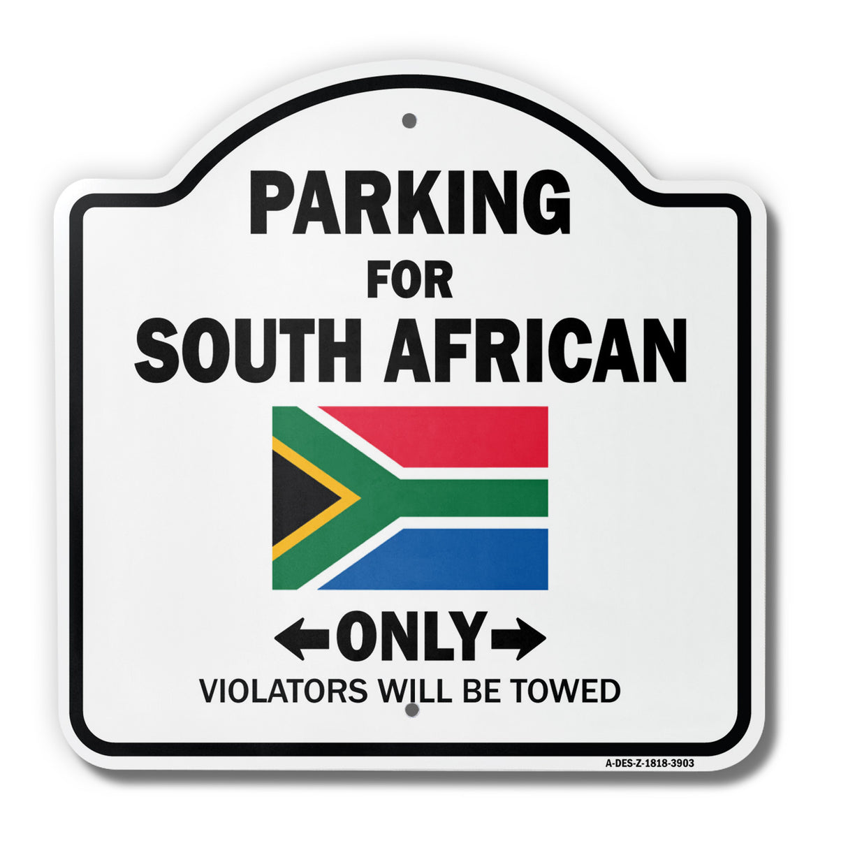 Parking For South African Only
