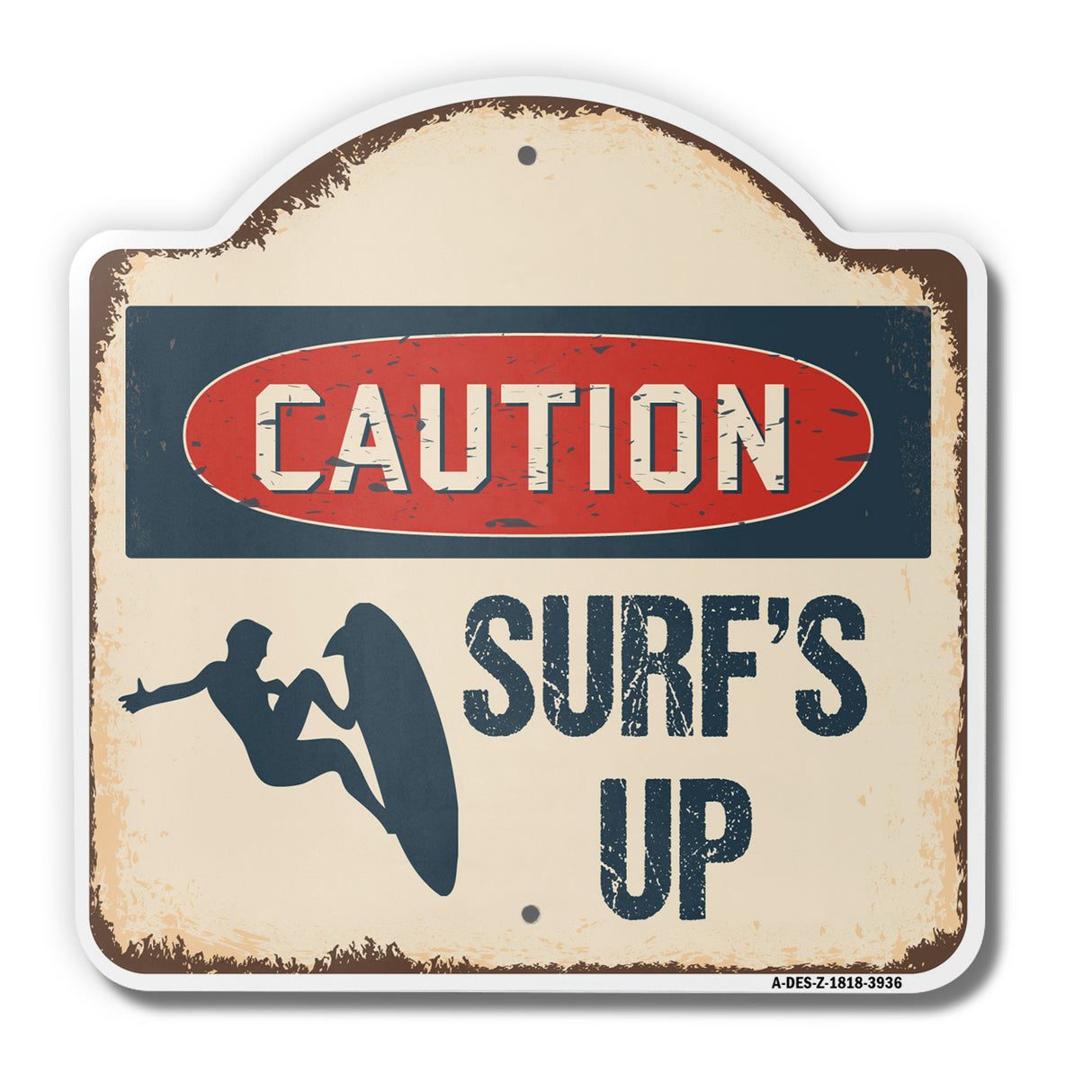 Surf's Up Caution