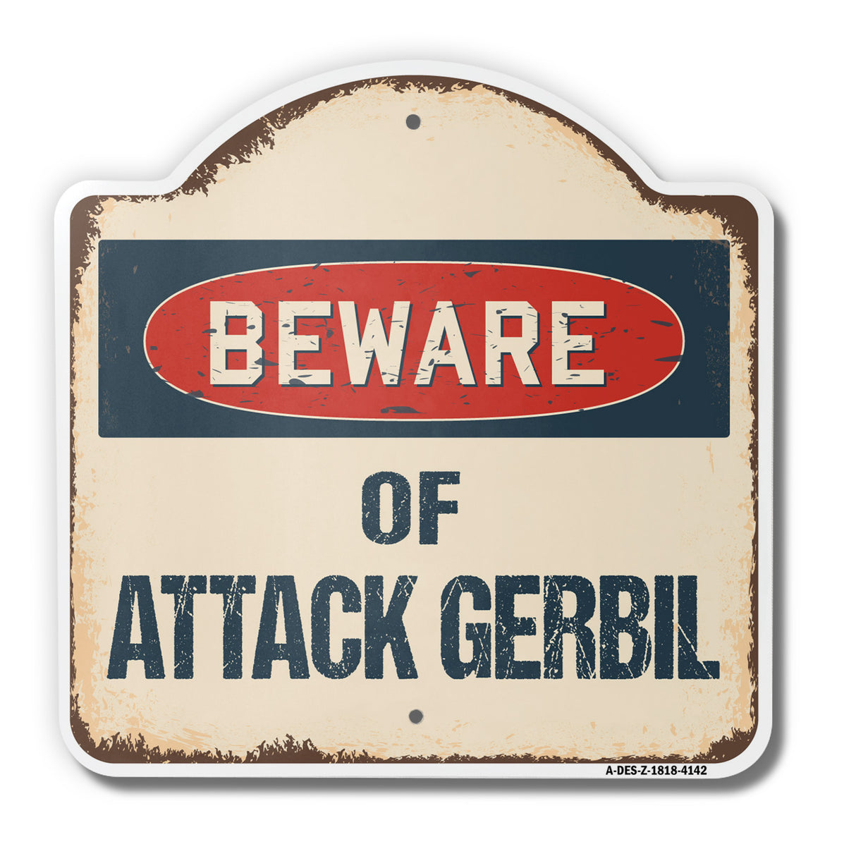 Beware Of Attack Gerbil