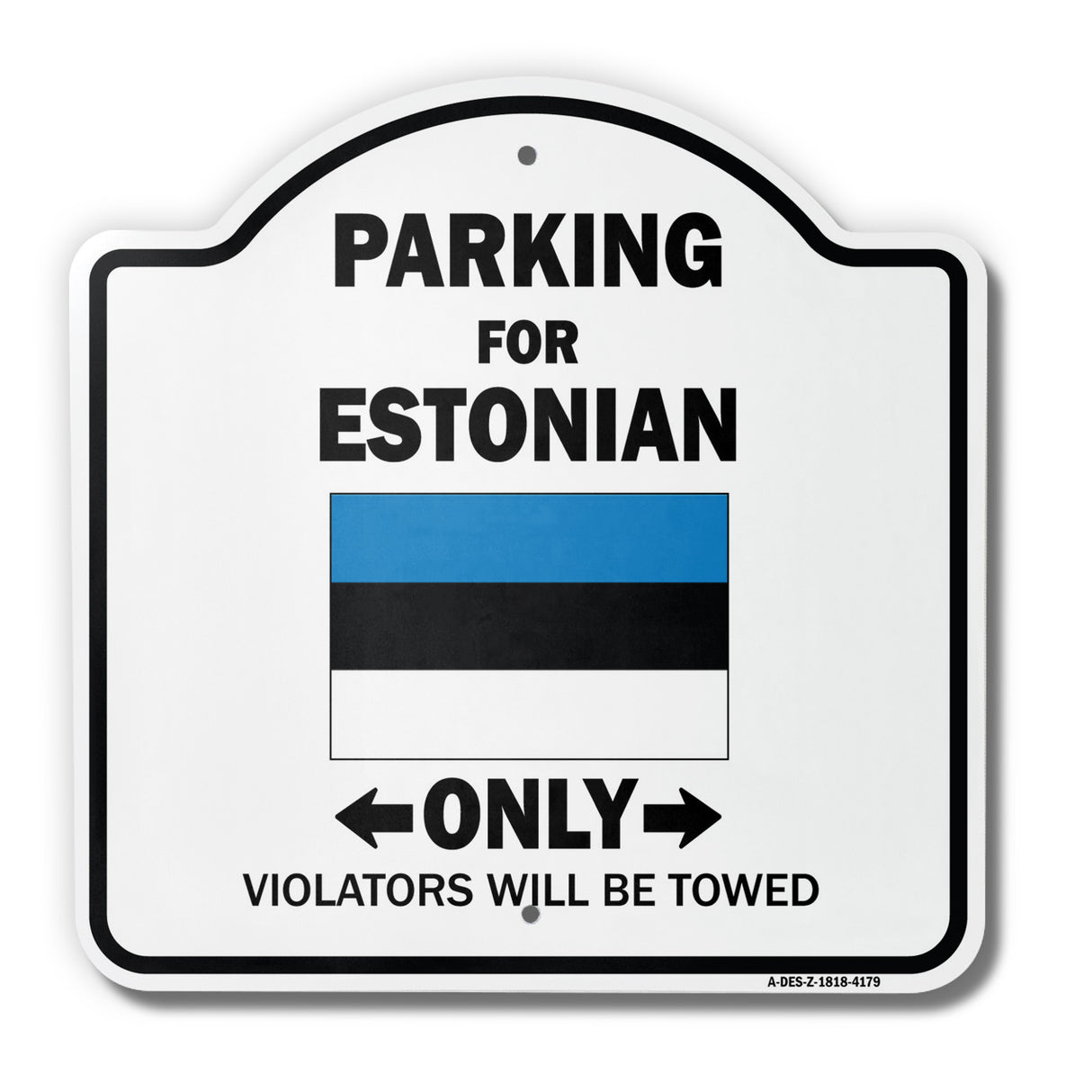 Parking For Estonian Only