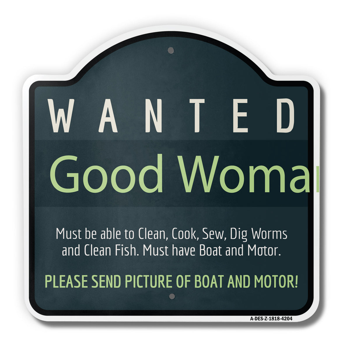 Wanted Good Woman