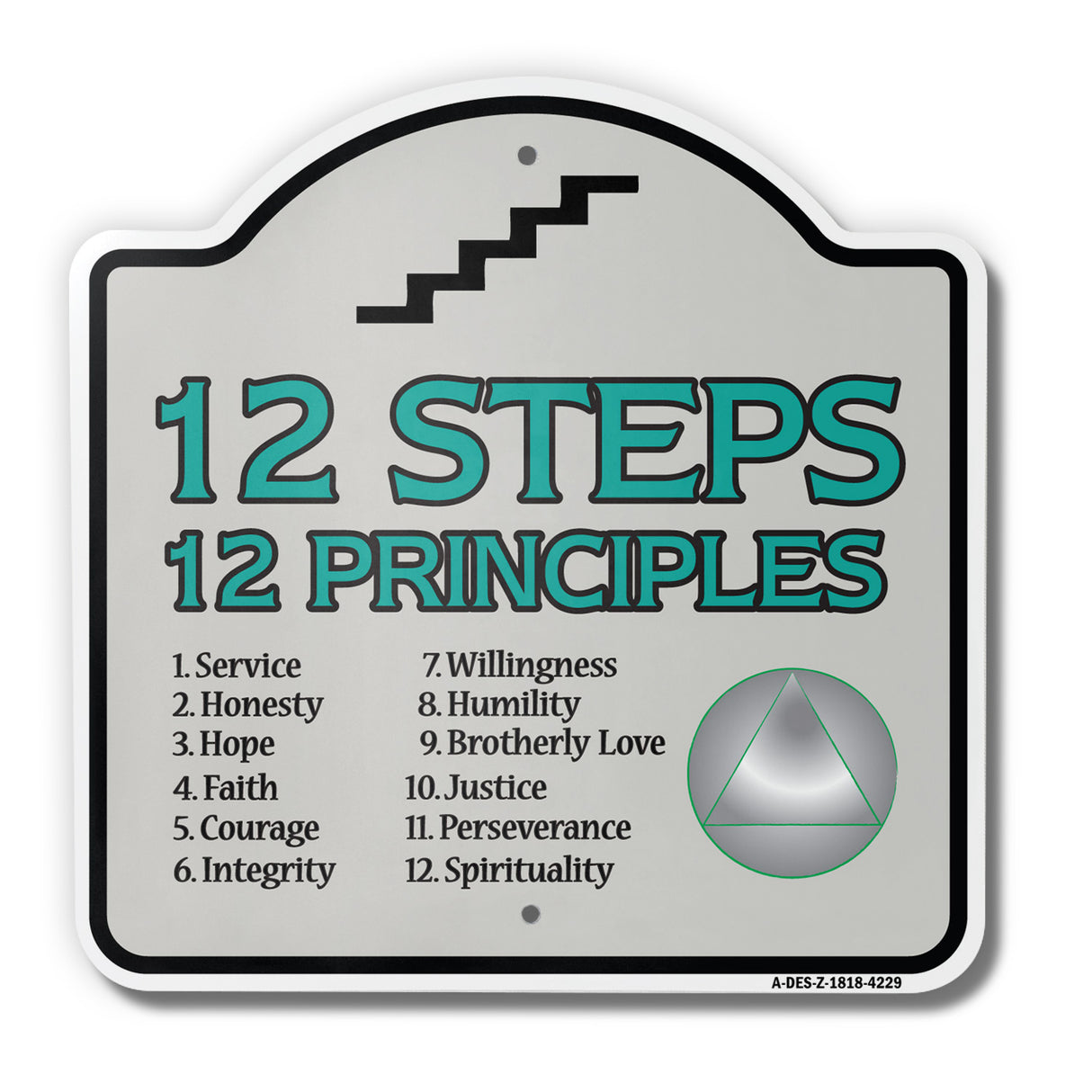12 Steps 12 Principles Sign
