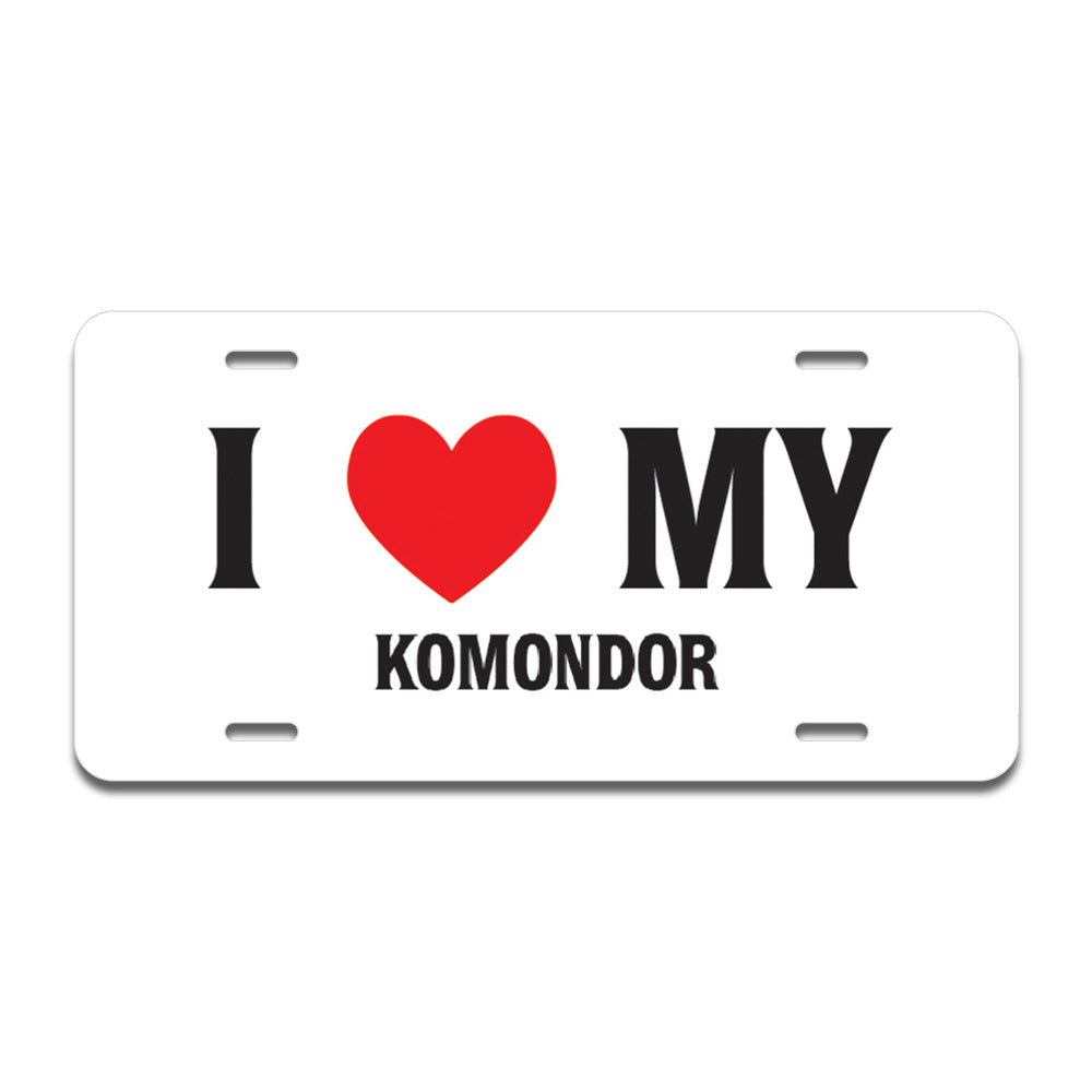 I Love My Komondor