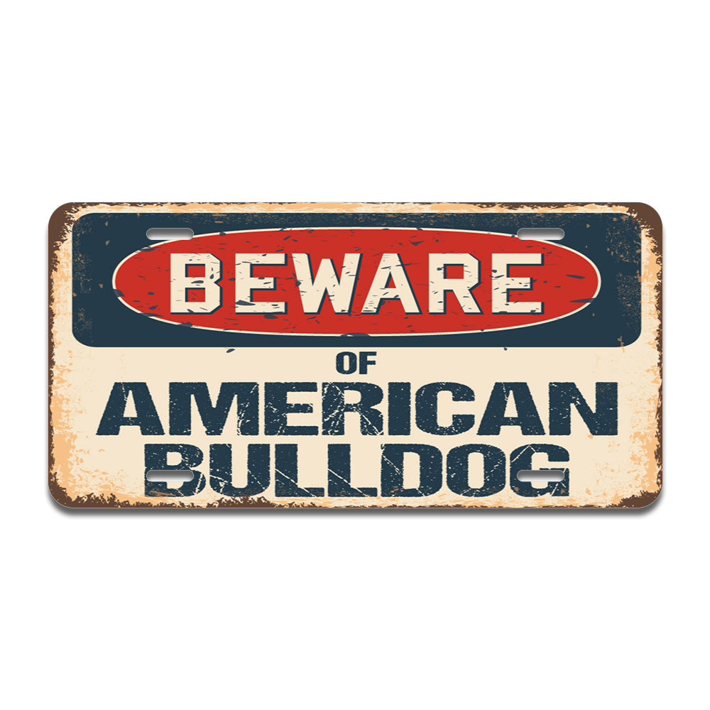 Beware of American Bulldog