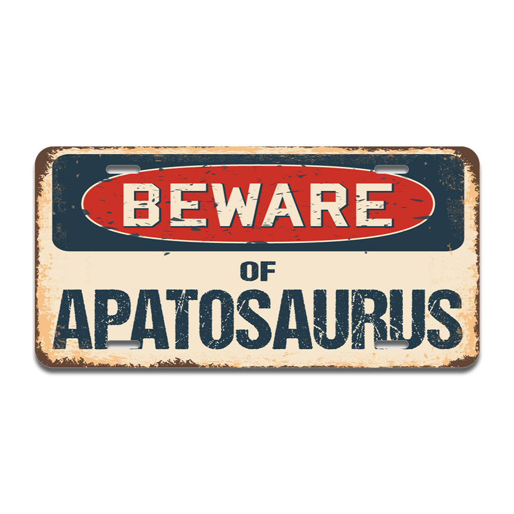 Beware of Apatosaurus