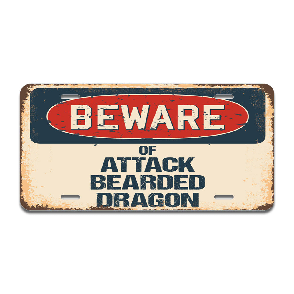 Beware of Attack Bearded Dragon