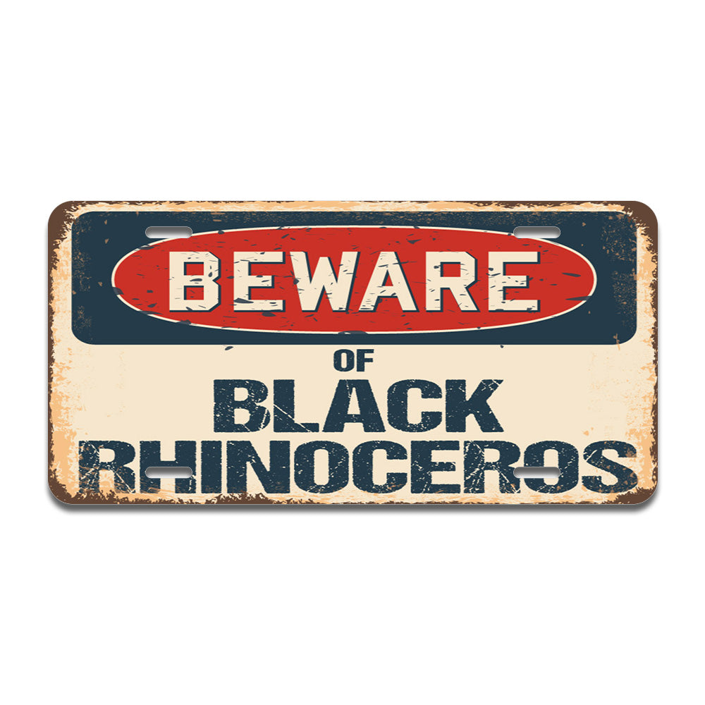 Beware of Black Rhinoceros