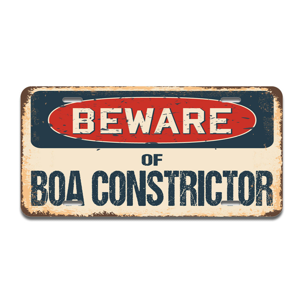 Beware of Boa Constrictor