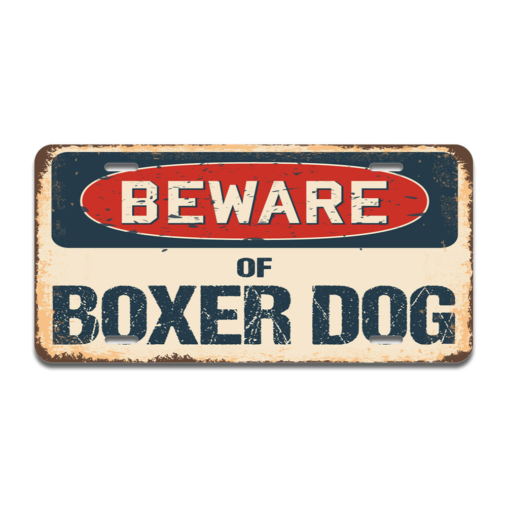 Beware of Boxer Dog