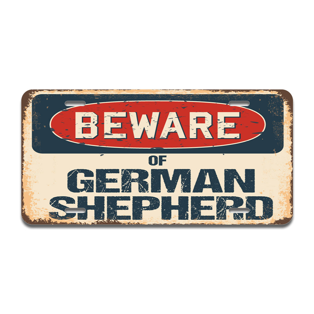Beware of German Shepherd