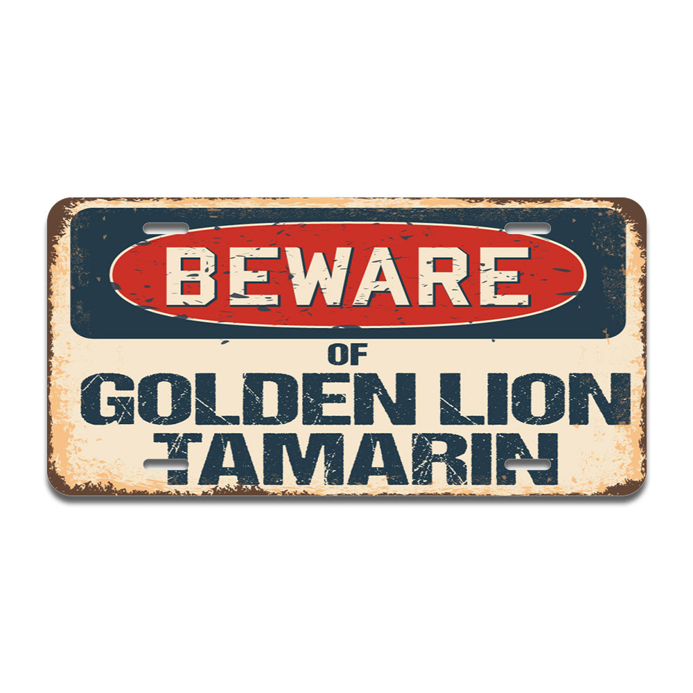 Beware of Golden Lion Tamarin