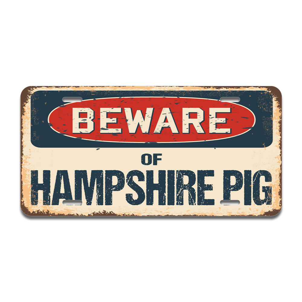 Beware of Hampshire Pig