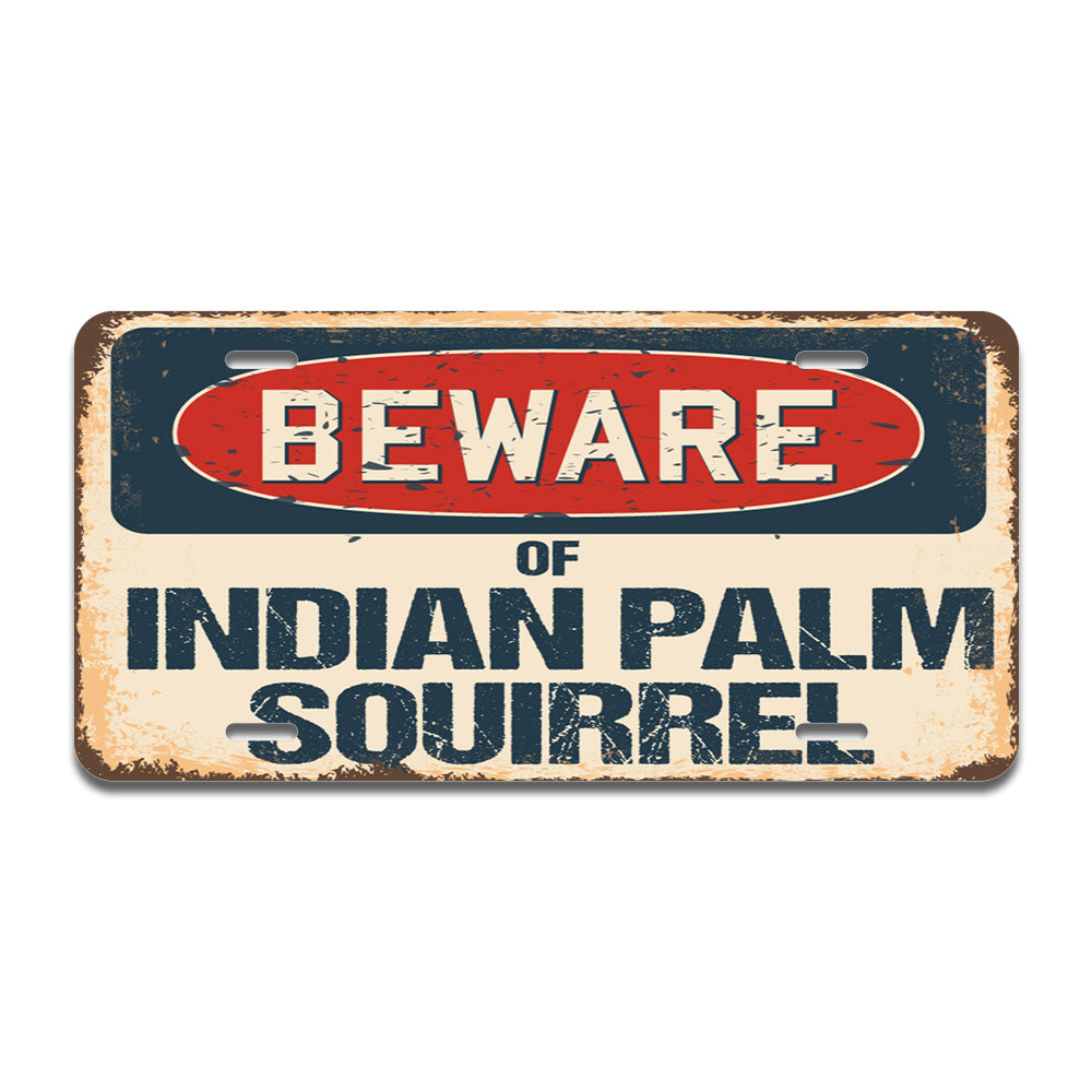 Beware of Indian Palm Squirrel