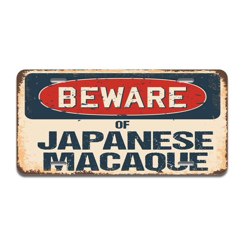 Beware of Japanese Macaque