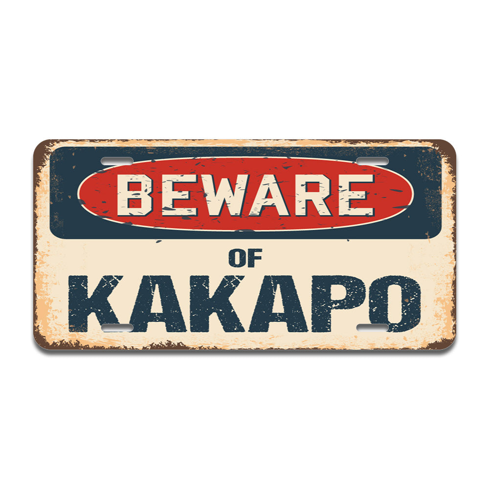 Beware of Kakapo
