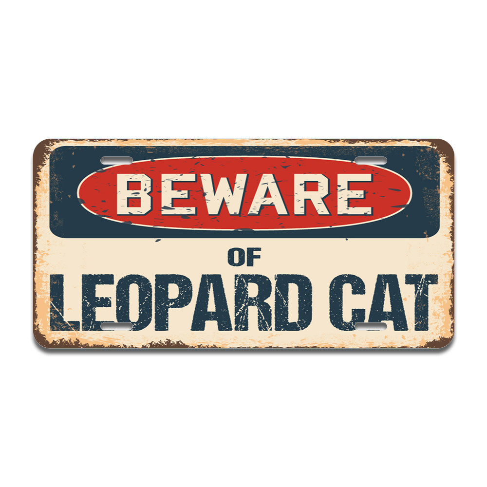 Beware of Leopard Cat