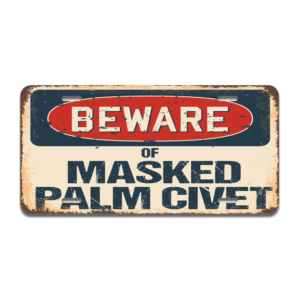 Beware of Masked Palm Civet
