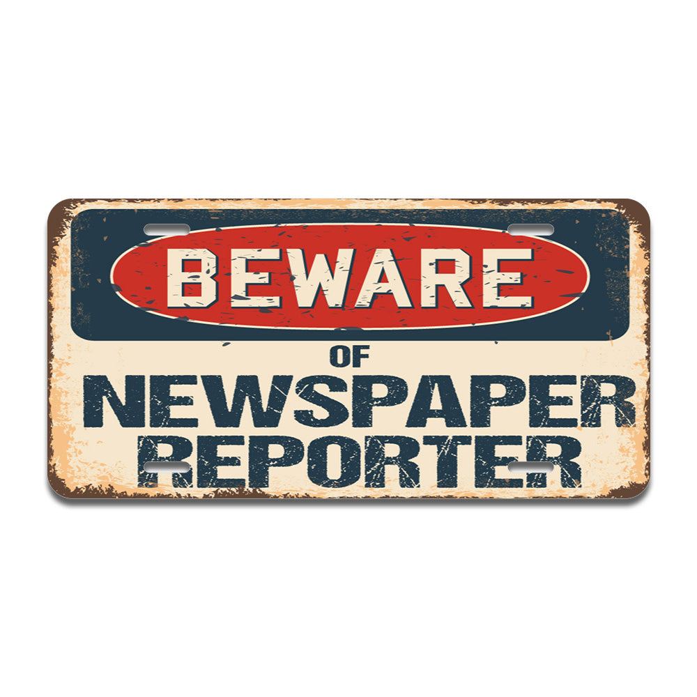 Beware of Newspaper Reporter