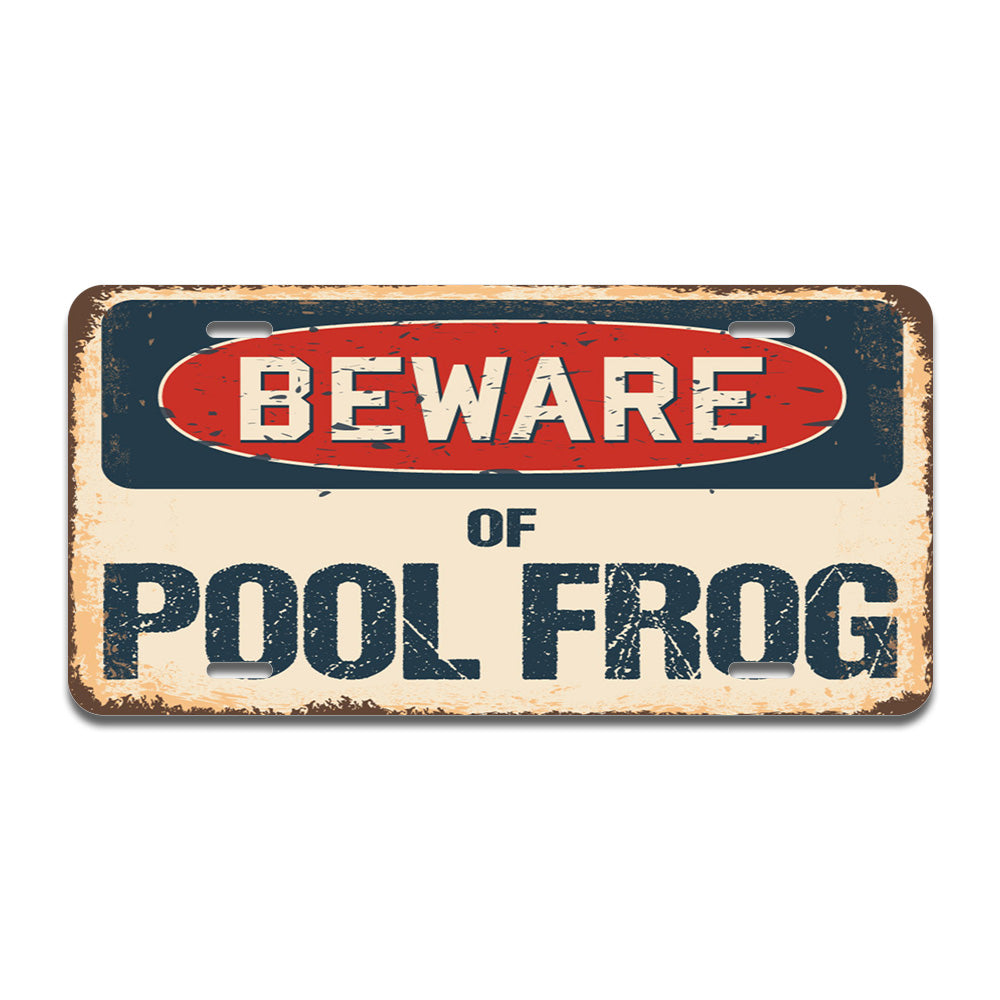 Beware of Pool Frog