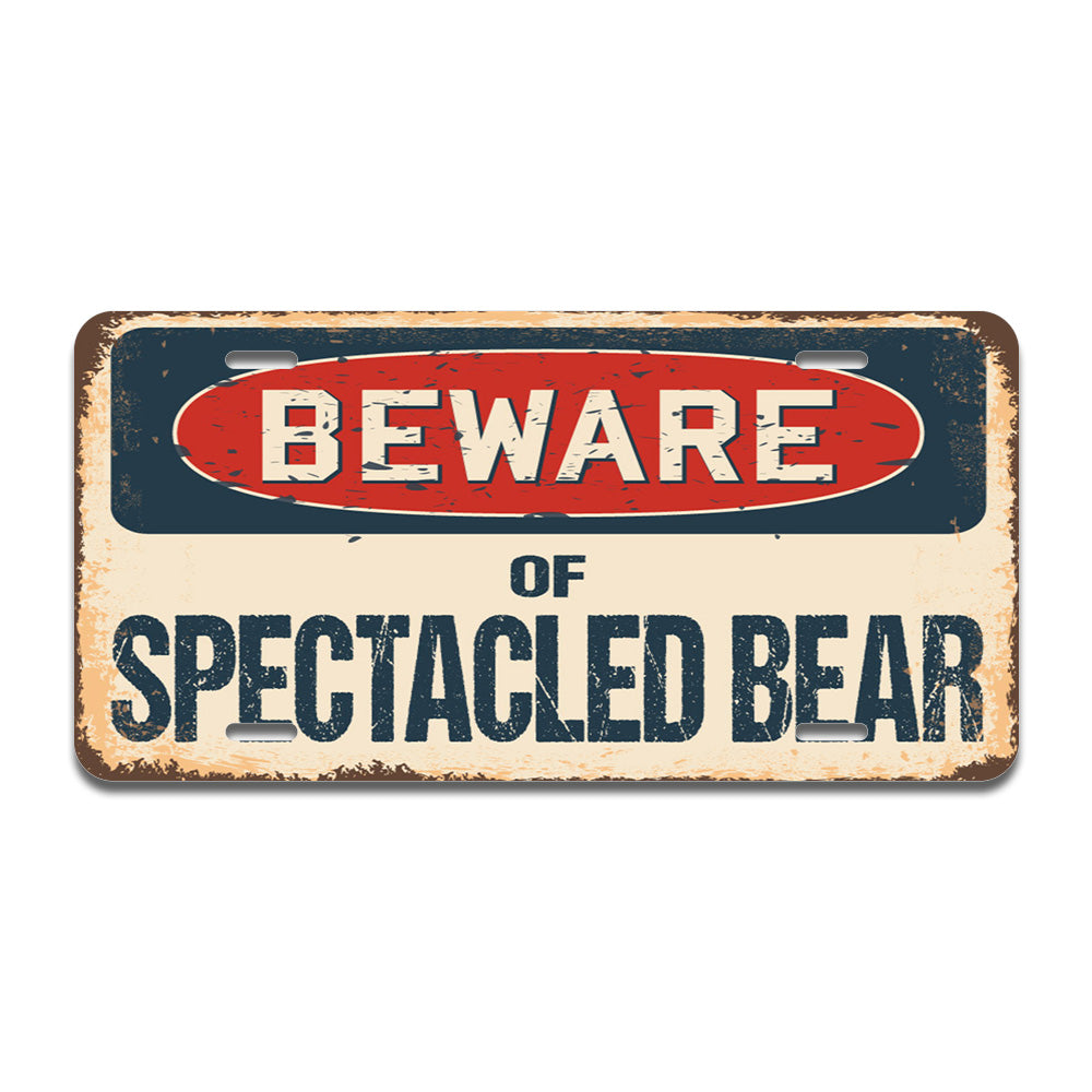 Beware of Spectacled Bear