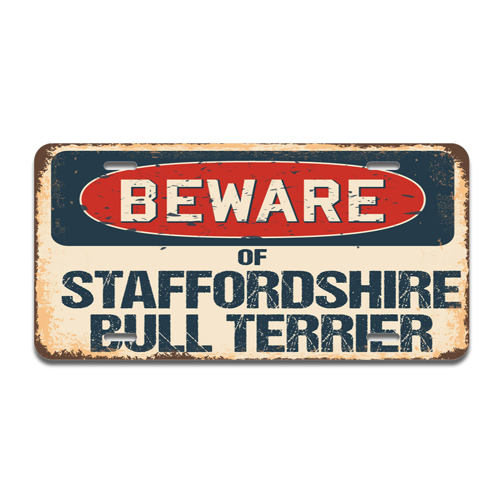 Beware of Staffordshire Bull Terrier