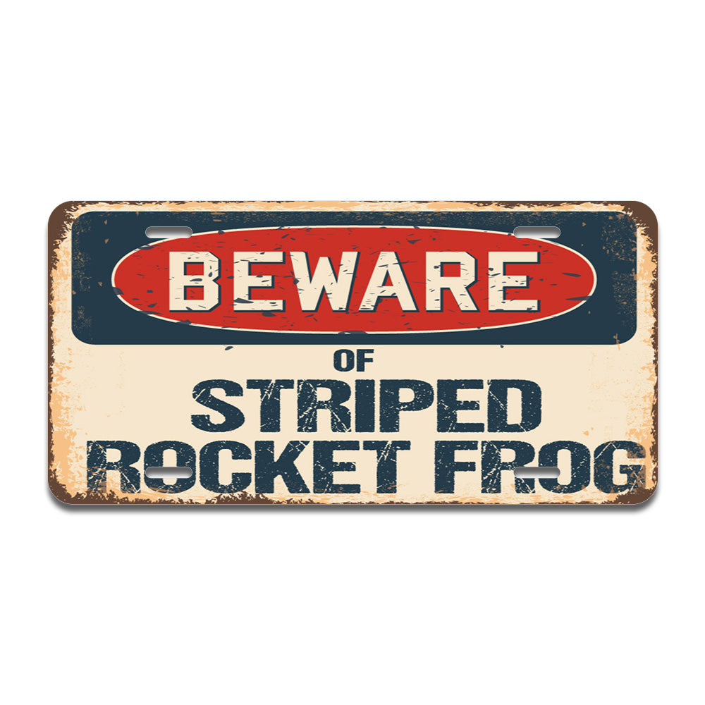 Beware of Striped Rocket Frog