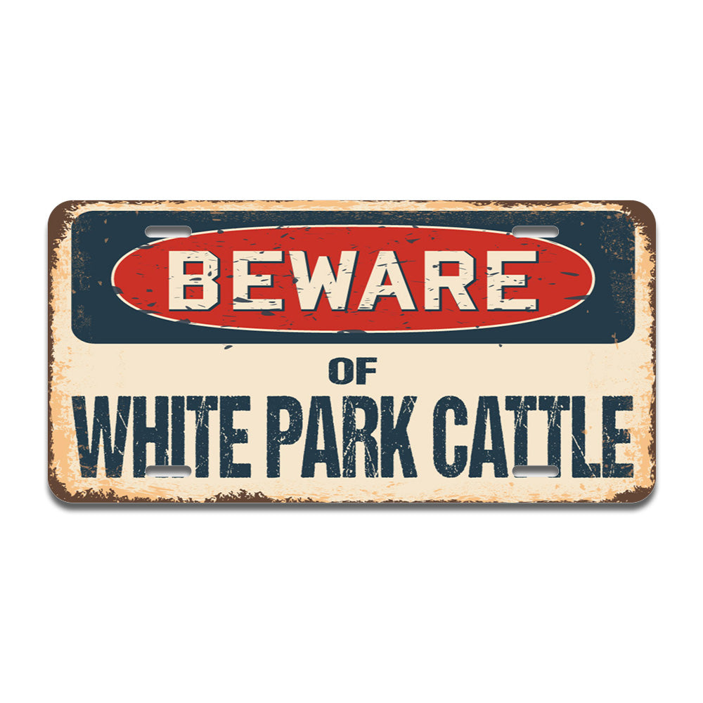 Beware of White Park Cattle