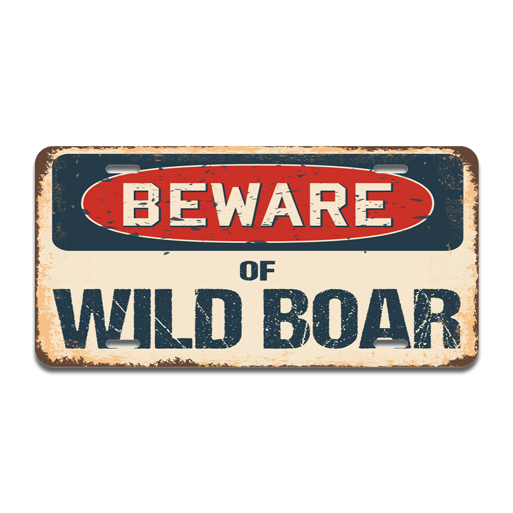 Beware of Wild Boar
