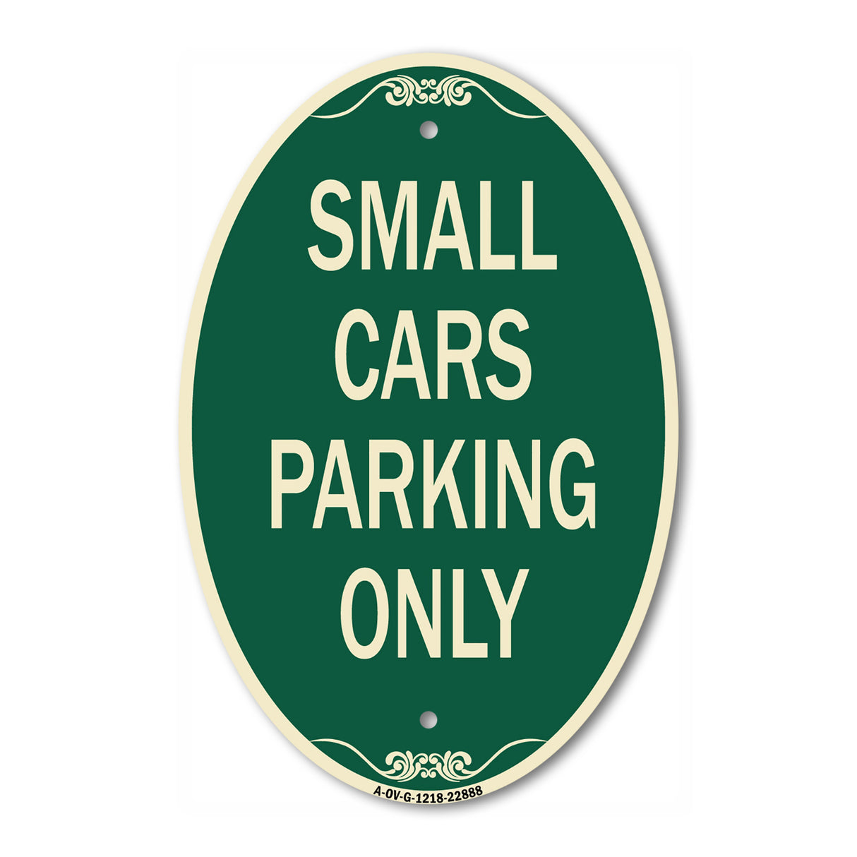 Small Cars Parking Only