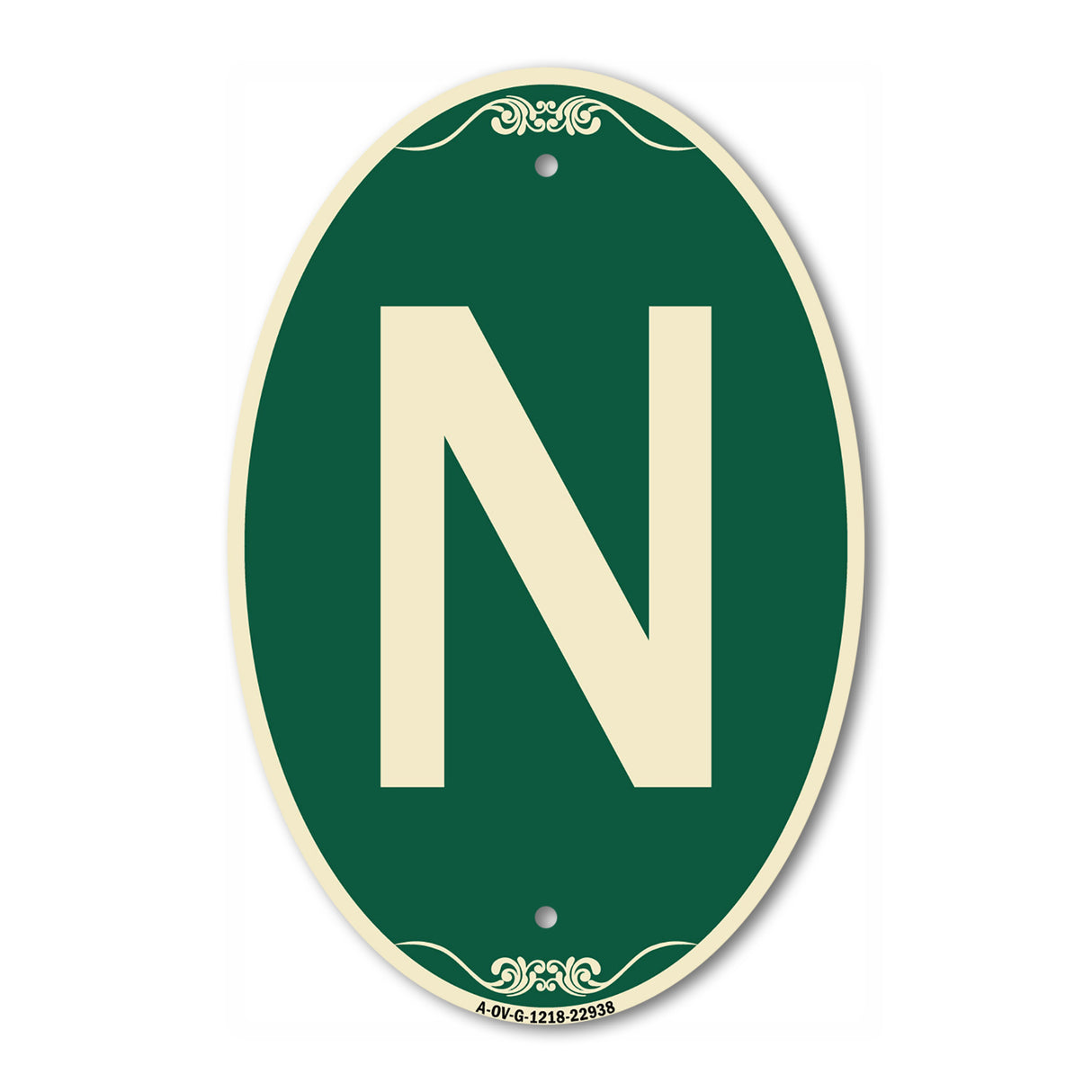 Sign with Letter N