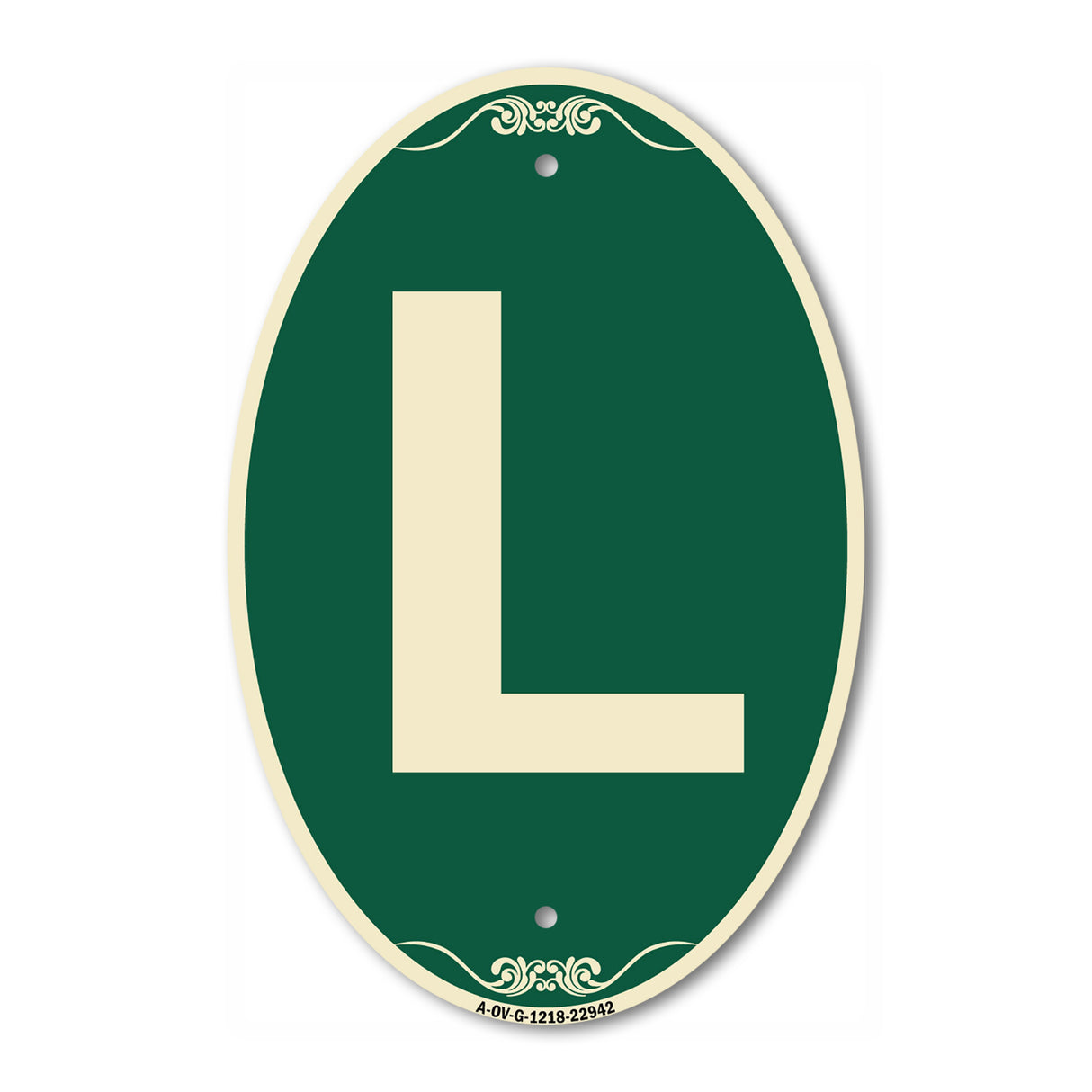 Sign with Letter L