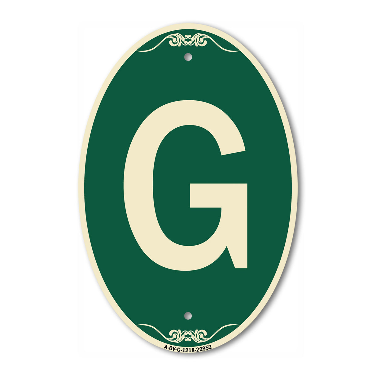 Sign with Letter G