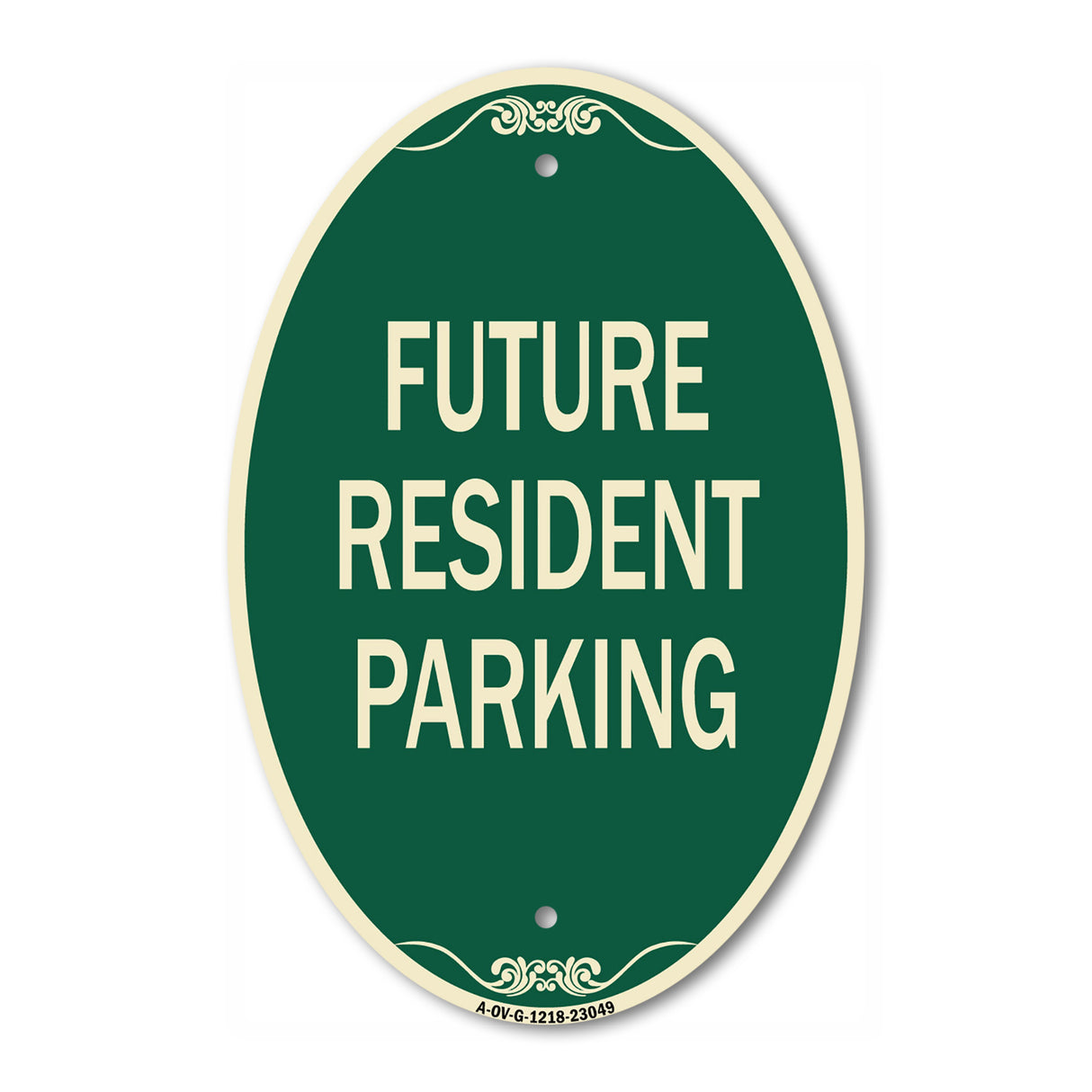 Reserved Parking Sign Future Resident Parking