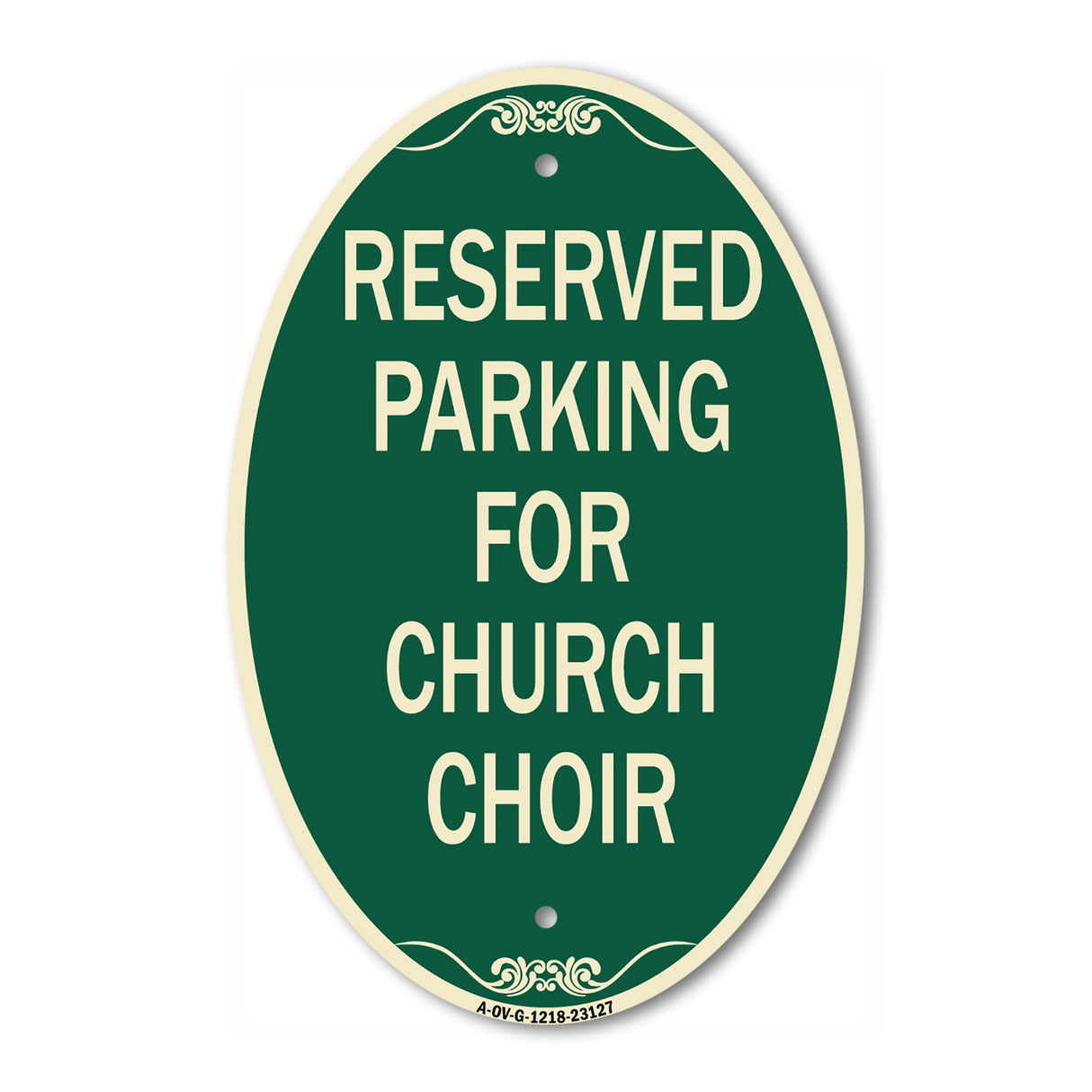 Reserved Parking for Church Choir