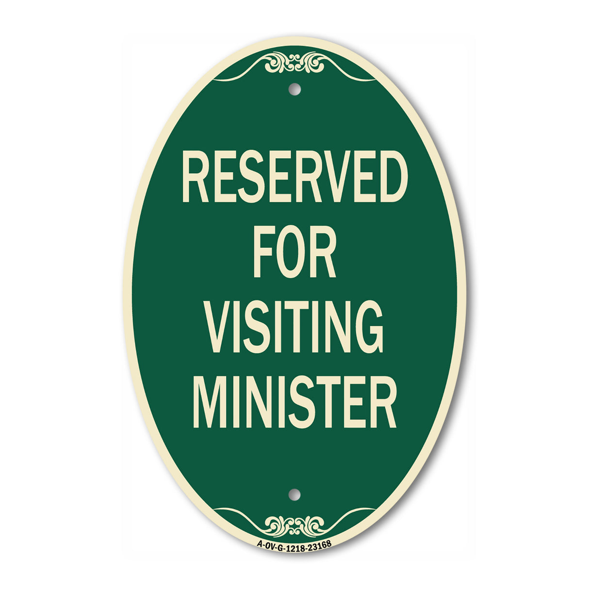 Reserved for Visiting Ministers