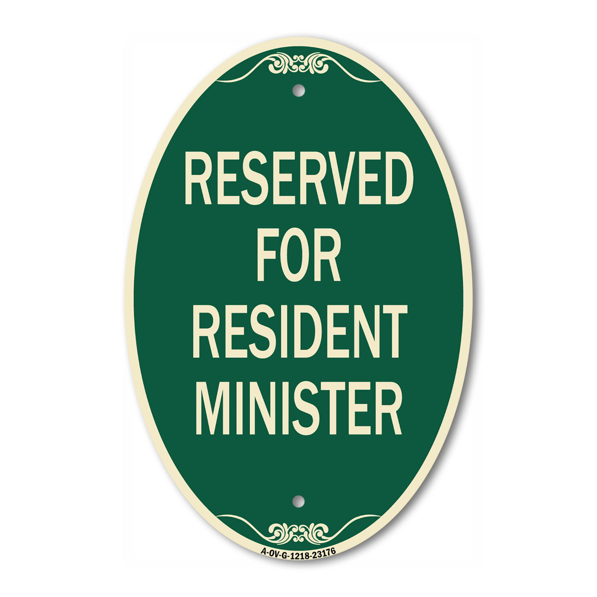 Reserved for Resident Minister