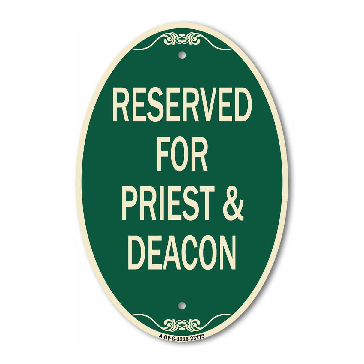 Reserved for Priest & Deacon