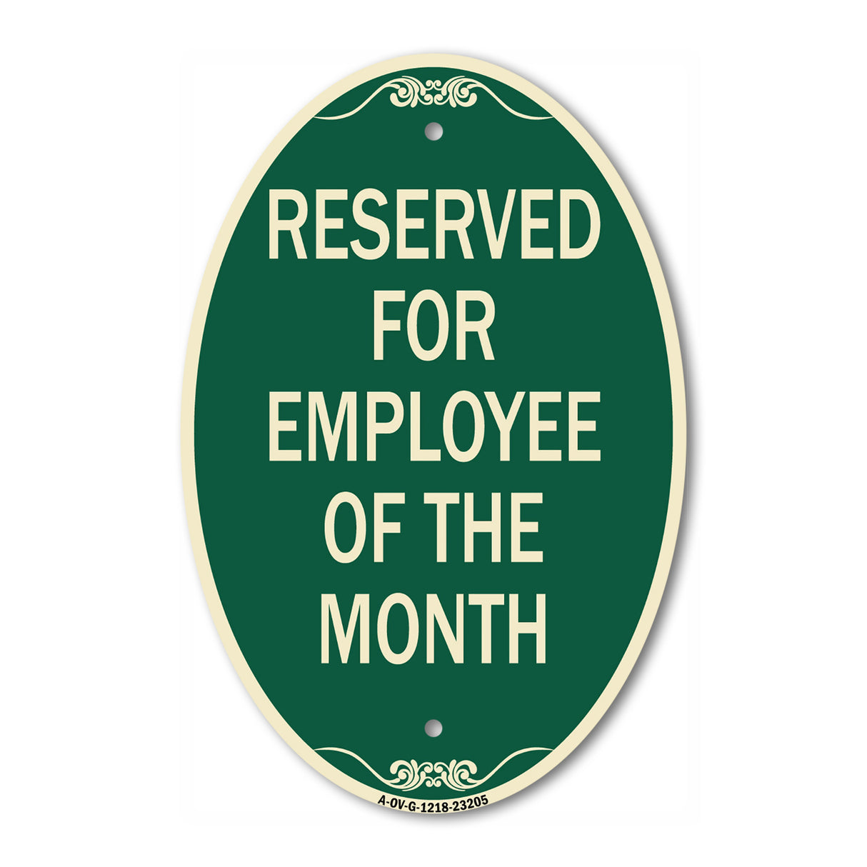 Reserved for Employee of the Month